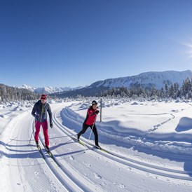 Skihotel: Langlaufen in der Schwende Loipe - Travel Charme Ifen Hotel
