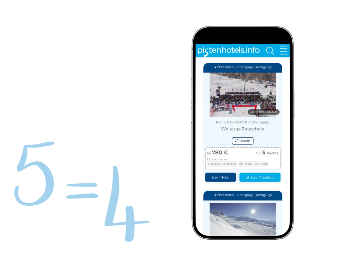 Mockup der Angebots-Seite
