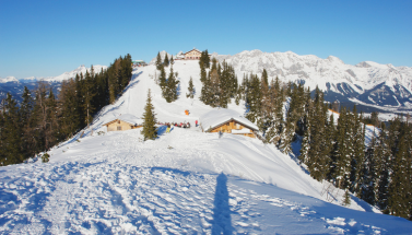 Skigebiet in der Steiermark