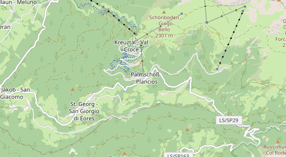 Pistenhotel auf Karte