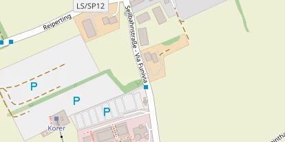 Pistenhotel auf Satellitenbild