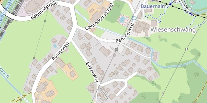 Pistenhotel auf Satellitenbild