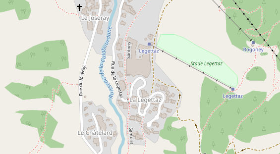 Pistenhotel auf Karte