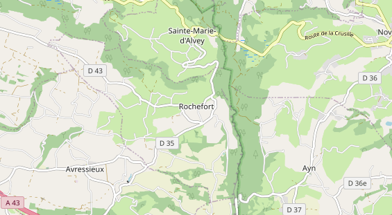 Pistenhotel auf Karte