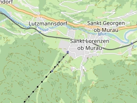 Skigebiet auf Karte