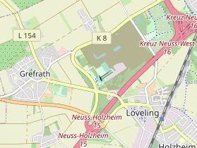 Skigebiet auf Karte