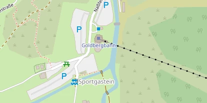 Skigebiet auf Satellitenbild