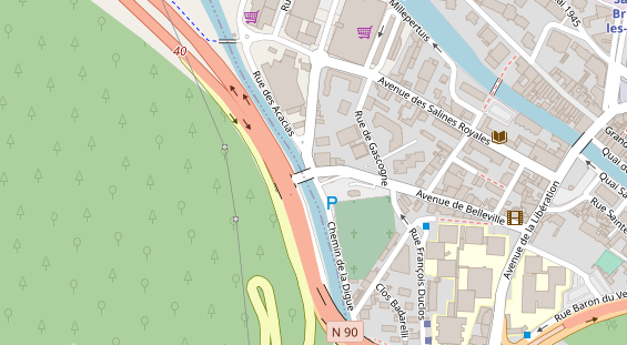 Pistenhotel auf Karte