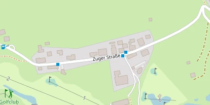 Pistenhotel auf Satellitenbild