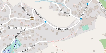 Pistenhotel auf Satellitenbild