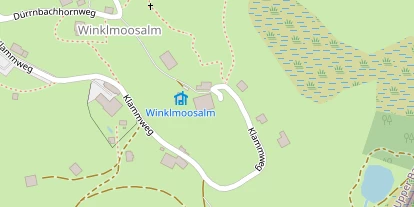 Pistenhotel auf Satellitenbild