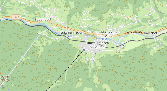 Pistenhotel auf Karte