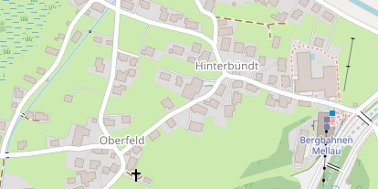 Pistenhotel auf Satellitenbild