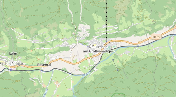 Pistenhotel auf Karte