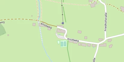 Pistenhotel auf Satellitenbild