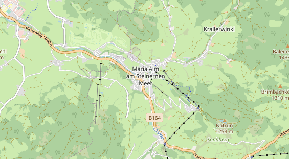 Pistenhotel auf Karte
