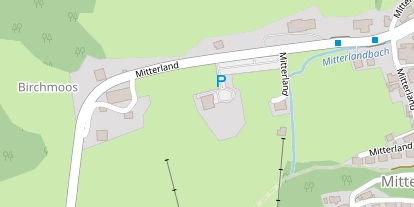 Pistenhotel auf Satellitenbild