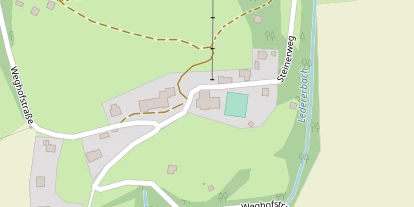 Pistenhotel auf Satellitenbild