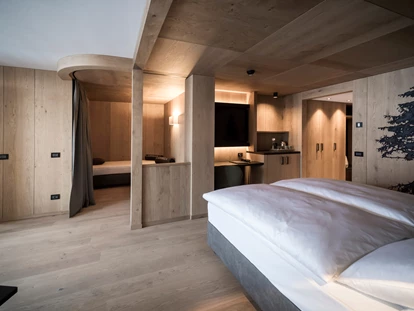 Hotels an der Piste - Pools: Außenpool beheizt - Arabba, Livinallongo del Col di Lana Südtirol - Neue Zimmer mit 4 Betten - Hotel Cappella
