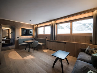 Hotels an der Piste - Hotel-Schwerpunkt: Skifahren & Familie - Wolkenstein/Gröden Südtirol - Abgetrennte Räume im Zimmer - Hotel Cappella