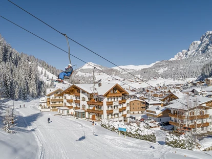 Hotels an der Piste - Parkplatz: kostenlos beim Hotel - Wolkenstein/Gröden Südtirol - Savoy Dolomites Luxury Spa Hotel