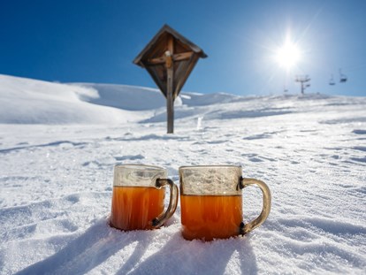 Hotels an der Piste - Pools: Außenpool beheizt - Skigebiet Meran 2000 - Winter RElax - Wohlfühlhotel Falzeben