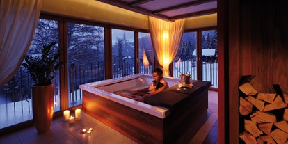 Hotels an der Piste - Trentino-Südtirol - Romantikbad für zwei - Wohlfühlhotel Falzeben