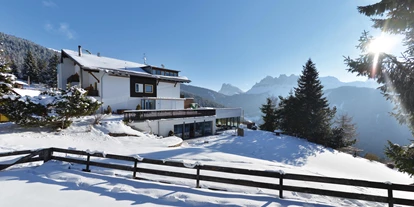 Hotels an der Piste - Preisniveau: gehoben - Arabba, Livinallongo del Col di Lana Südtirol - The Vista Hotel im Winter - The Vista Hotel