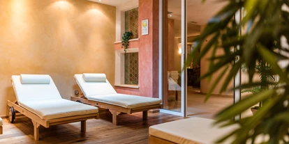 Hotels an der Piste - Hotel-Schwerpunkt: Skifahren & Shopping - Arabba, Livinallongo del Col di Lana Südtirol - Ruheraum im Wellnessbereich - Villa David Dolomites