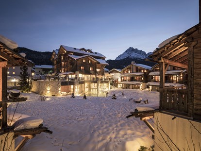 Hotels an der Piste - Kinder-/Übungshang - Olang - Post Alpina - Family Mountain Chalets