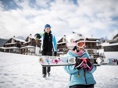 Hotels an der Piste - Pools: Außenpool beheizt - Olang - Post Alpina - Family Mountain Chalets