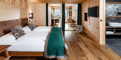 Hotels an der Piste - Skiraum: Skispinde - Suite Romantica Deluxe - Hotel Masl