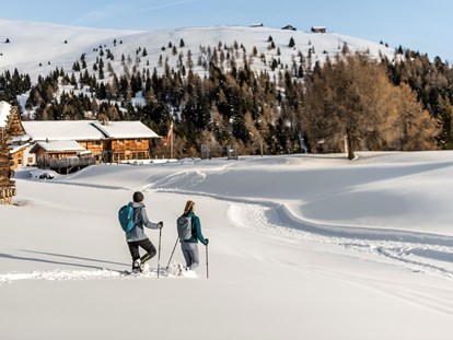 Hotels an der Piste - Hotel-Schwerpunkt: Skifahren & Familie - Terenten - Schneeschuhwanderung - Hotel Masl