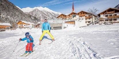 Hotels an der Piste - geführte Skitouren - Wolkenstein in Gröden - Familienhotel Huber