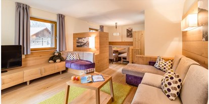 Hotels an der Piste - Pools: Außenpool beheizt - Südtirol - Familiensuite Maria - Familienhotel Huber
