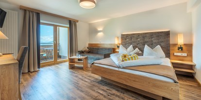 Hotels an der Piste - Kinder-/Übungshang - Bruneck - Zimmer Panoramablick Deluxe - Hotel Alpenfrieden