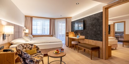 Hotels an der Piste - Sauna - La Forclaz VS - Viele unserer Doppelzimmer lassen sich mit Verbindungstüren zusammenschliessen.  - Resort La Ginabelle