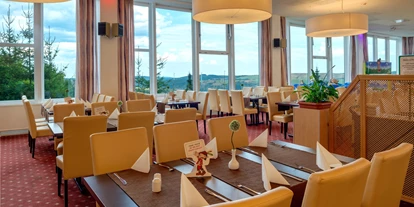 Hotels an der Piste - Hotel-Schwerpunkt: Skifahren & Familie - Thum - Halbpensionsrestaurant - AHORN Hotel Am Fichtelberg