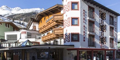Hotels an der Piste - Skikurs direkt beim Hotel: für Kinder - Aussenansicht Winter - stefan Hotel
