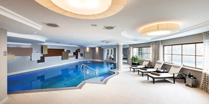 Hotels an der Piste - Pools: Innenpool - Wolkenstein/Gröden Südtirol - Hotel Sonnalp