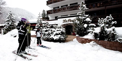 Hotels an der Piste - Skiraum: vorhanden - Kolfuschg in Corvara - Hotel La Perla an der Skipiste - Hotel La Perla