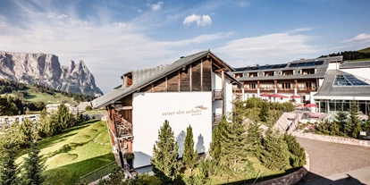 Hotels an der Piste - Pools: Außenpool beheizt - Arabba, Livinallongo del Col di Lana Südtirol - Hotel Seiser Alm Urthaler