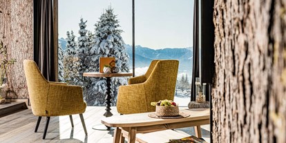 Hotels an der Piste - Hotel-Schwerpunkt: Skifahren & Wellness - Meransen - Hotel Sonnenberg Bilbliothek - Hotel Sonnenberg - Alpine Spa Resort