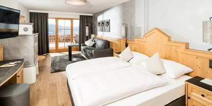 Hotels an der Piste - Hotel-Schwerpunkt: Skifahren & Wellness - Meransen - Hotel Sonnenberg Panoramasuite - Hotel Sonnenberg - Alpine Spa Resort