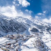 Skihotel - Ort Obergurgl.
Blick in Richtung Talende - Hohe Mut | Hangerer - Skigebiet Gurgl