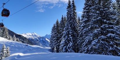 Hotels an der Piste - Après Ski im Skigebiet: Schirmbar - Skiarena Berwang - Zugspitz Arena