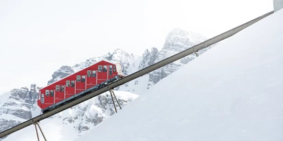 Hotels an der Piste - Preisniveau: €€ - Tiroler Oberland - Unsere treue Olympiabahn - das Wahrzeichen der Axamer Lizum - Skigebiet Axamer Lizum