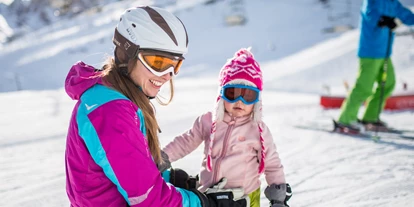 Hotels an der Piste - Kinder- / Übungshang - Tiroler Oberland - Übungsgelände im Talbereich auch für die Kleinsten - Skigebiet Axamer Lizum