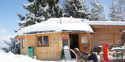 Hotels an der Piste - Après Ski im Skigebiet: Schirmbar - Steiermark - Hexenhütte für den Einkehrschwung - Familienschiberg St. Jakob im Walde
