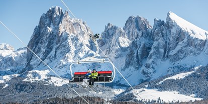 Hotels an der Piste - Skiverleih bei Talstation - Südtirol - Skigebiet Seiser Alm